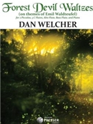 Forest Devil Waltzes by Welcher Dan for Flute Septet w/ Piano