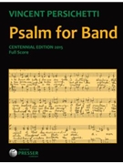 Psalm for Band by Persichetti Vincent for Oversized Score