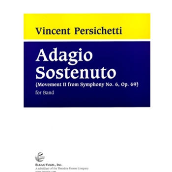 Adagio Sostenuto by Persichetti Vincent for Concert Band