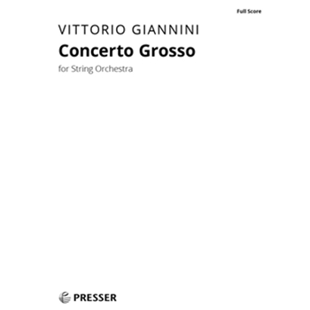 Concerto Grosso by Giannini Vittorio for Full Score