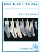 One Size Fits All by Schocker Gary for Flute Duet