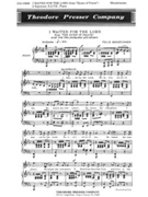 I Waited for the Lord by Mendelssohn Felix for