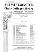 Did Mary Know by Averre R W for SATB