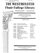 ANTHEM OF DEDICATION for double Mixed Chorus and Organ by Martin Warren Warren B. Martin for