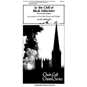 In The Chill Of Bleak Mid-winter by Robinson for 2-Part