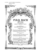 O Little Town Of Hackensack by Bach P.D.Q. - Schickele Peter - for SSAA