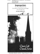 Improperium for Unison or 2-part Chorus and Organ; Latin and English Text by Robinson McNeil Anonymous for