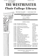 Did Mary Know? S.S.A. a cappella by Averre Dick for