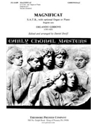 MAGNIFICAT S.A.T.B. with optional Organ or Piano English text by Gibbons Orlando - Dorff Daniel - Anonymous for