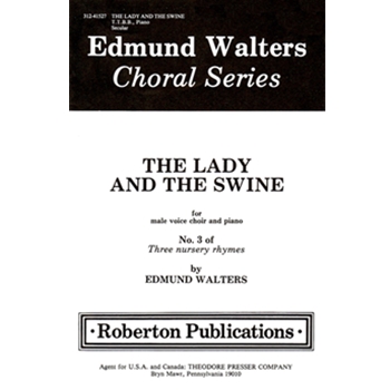Lady And The Swine by Walters Edmund for TTBB