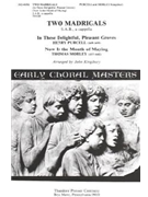 2 Madrigals by Purcell and Morley - Kingsbury John - for SAB a cappella