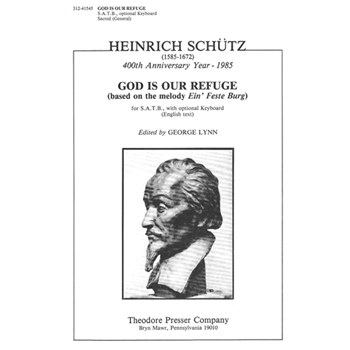 God Is Our Refuge by Schutz Heinrich - Lynn George - for SATB a cappella