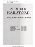 Cloths Of Heaven by Hailstork Adolphus William Butler Yeats for SATB