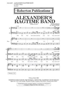 Alexander's Ragtime Band TTBB and piano by Berlin Irving - Denys Hood - for