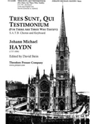 Tres Sunt Qui Testimonium by Haydn Michael for