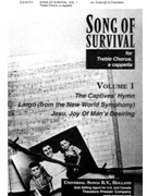 Song Of Survival Vol.1 by Various - Dryburgh/chambers - Margaret Dryburgh for SSAA