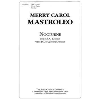 Nocturne by Mastroleo M C for SSA