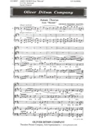 Amen Chorus by Handel George Frideric for SATB
