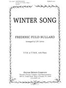 Winter Song T.T.B. or T.T.B.B. with Piano by Frederick Field Bull - L.r. Lewis - Richard Hovey for