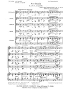 Ave Maria by Rachmaninoff Sergei - Hinkle - for SATB