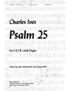 Psalm 25 S.A.T.B. with Organ by Ives Charles for