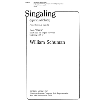 Singaling by Schuman W for SATB