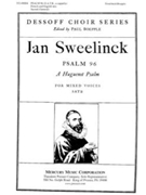Psalm 96 by Sweelinck Jan P - Boepple Paul - Anonymous for SATB a cappella