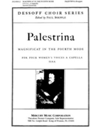 Magnificat in the Fourth Mode for Four Women's Voices A Capella SSAA by Palestrina Giovanni Pierluigi da for