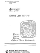 Agnus Dei by Lotti Antonio - Hilton Arthur - Arthur Hilton for SATB a cappella