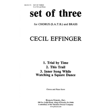 Set Of Three by Effinger Cecil Ferril Thomas Horns for SATB
