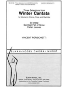 Three Selections from Winter Cantata for Women's Chorus Flute and Marimba by Persichetti Vincent Basho Izembo Ryoka for