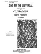 Sing Me the Universal for S.A.T.B. and Piano by Persichetti Vincent Walt Whitman for