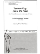 Tantum Egro S.A.T.B. and Bariton solo (or Unision) with Organ by Widor Charles-Marie for