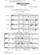 I. Dieu! qu'il la fait bon regarder! S.A.T.B. a cappella by Debussy Claude Charles D'orleans N for