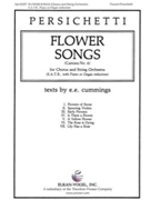 Flower Songs (Cantata No. 6) - for Chorus and String Orchestra by Persichetti Vincent - Vincent Persichetti - cummings e e for