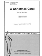 Christmas Carol by Rorem Ned - Sanburg J - for SATB