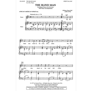 The Blind Man (SATB Piano) African American Spiritual by Any Spiritual - Still William Grant - for