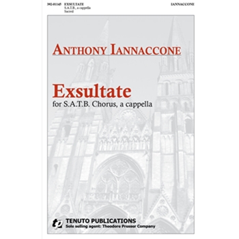 Exsultate by Iannaccone Anthony for SATB