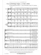 4 e e cummings Songs - 2. hist whist by Holmes Brian cummings e e for