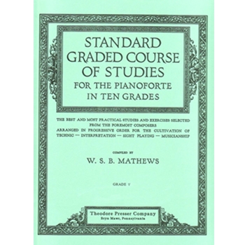 Standard Graded Course Of Studies Grade 5 by Mathews for Piano Method