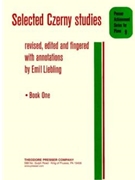 Selected Studies Book 1 by Czerny Carl - Liebling - for Piano