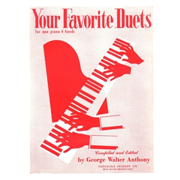 Your Favorite Duets by Burleigh Cecil  Mo - Anthony - for 1 Piano 4 Hands