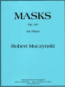 Masks by Muczynski Robert for Piano