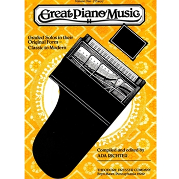 Great Piano Music V.1 by Beethoven Ludwig van - Richter Ada - for Piano
