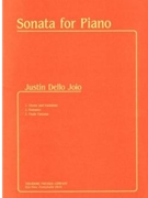 Sonata for Piano by Dello Joio Justin for