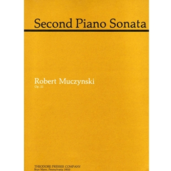 Sonata #2 Opus 22 by Muczynski Robert for Piano
