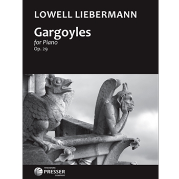 Gargoyles Opus 29 by Liebermann for Piano