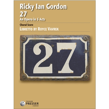 27 An Opera in Five Acts (Version with S.A.T.B. Chorus)