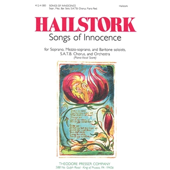 Songs Of Innocence by Hailstork Adolphus Blake William for SATB