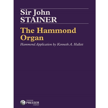 Hammond Organ by Stainer - Hallett Kenneth - for Organ Method